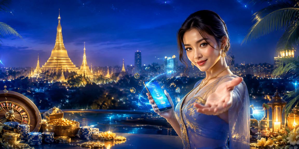ရွှေတိဂုံဘုရားအနားမှ ဖုန်းဖြင့်ငွေပေးချေမှု လုပ်နေသူ