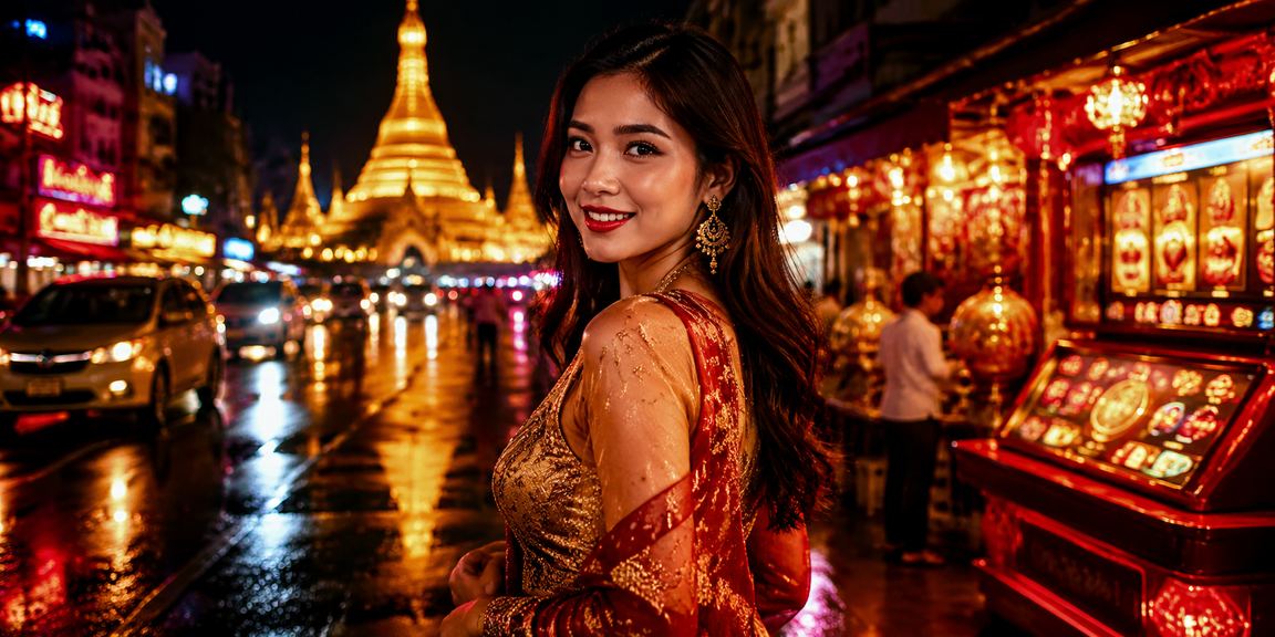 ရန်ကုန်ဆူလေဘုရားရှေ့က ကာစီနိုအက်ပ်များ